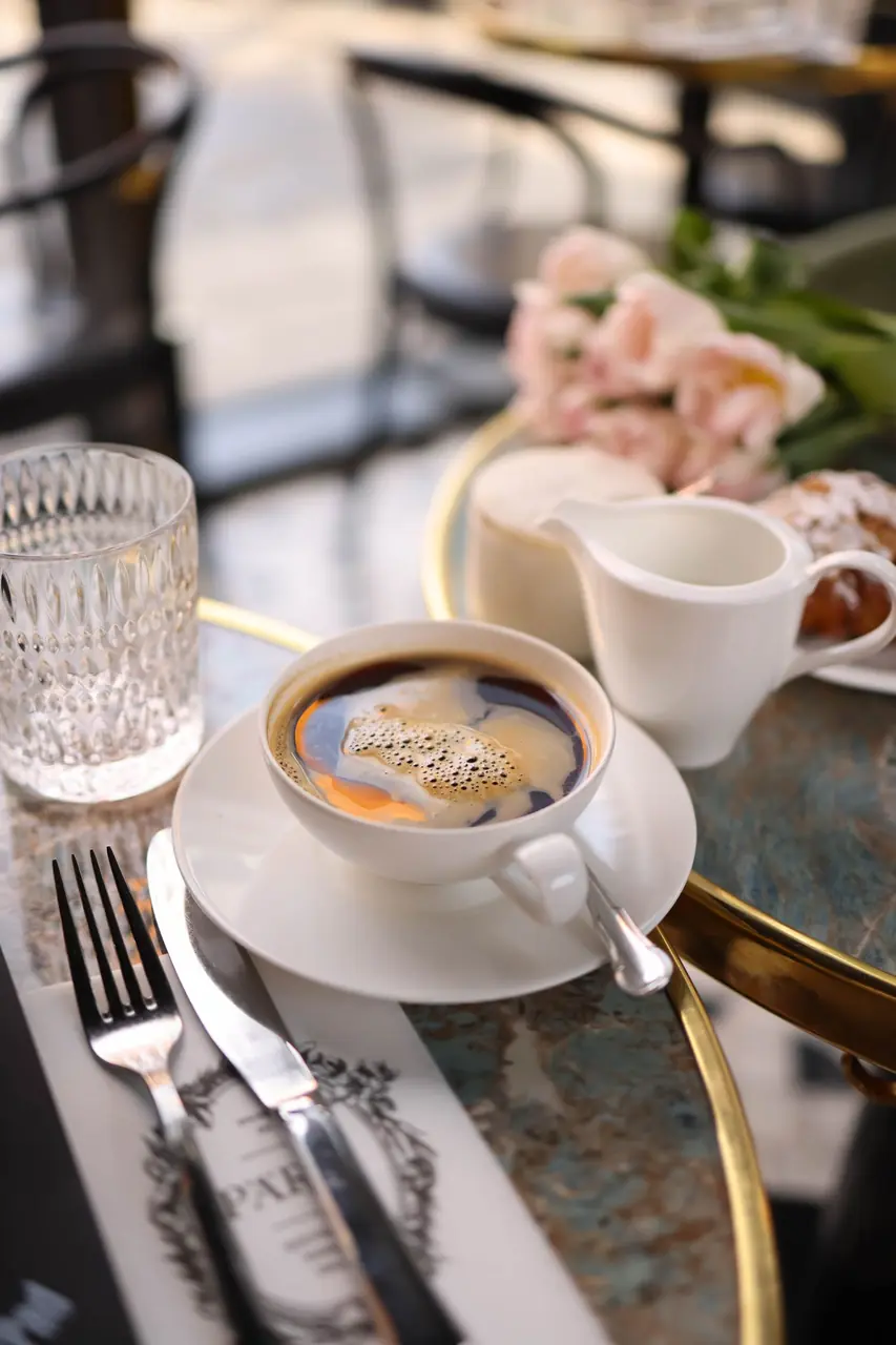 Artisanal coffee and tea service