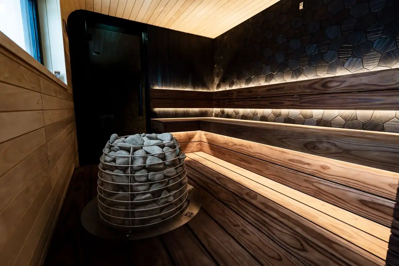 Modern sauna design