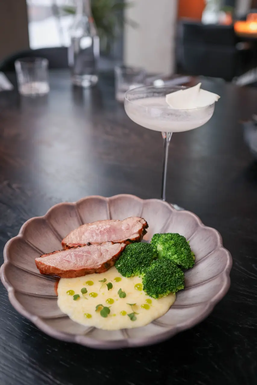 Exquisite culinary plating