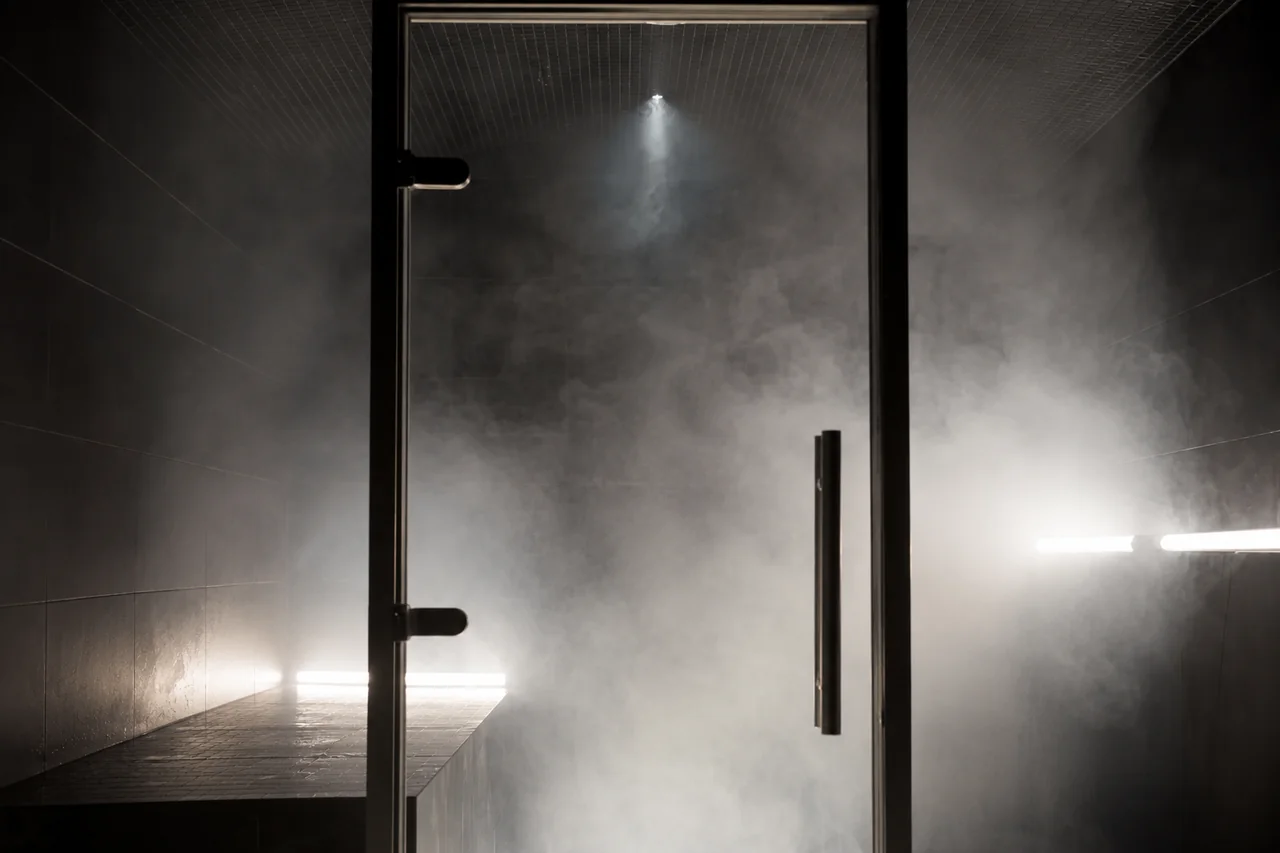 Eucalyptus steam room